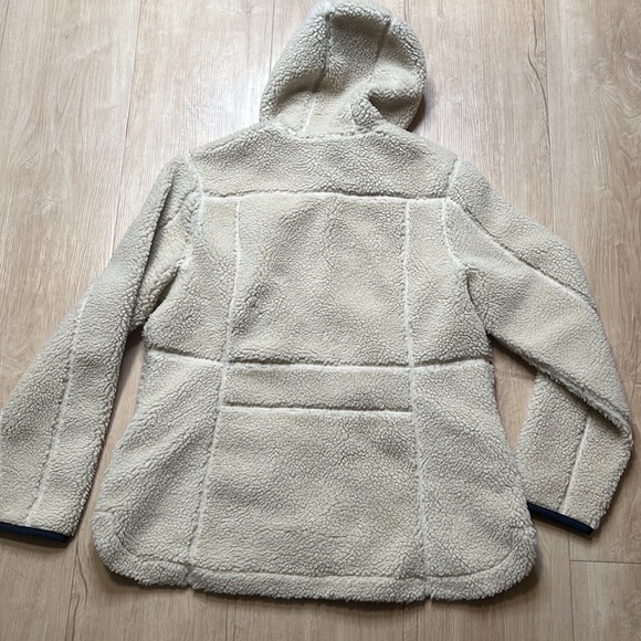 L.L BEAN Women's Mountain Pile Fleece Hoodie, SIZE XL NEW - Picture 6 of 10